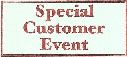 Special Customer Event