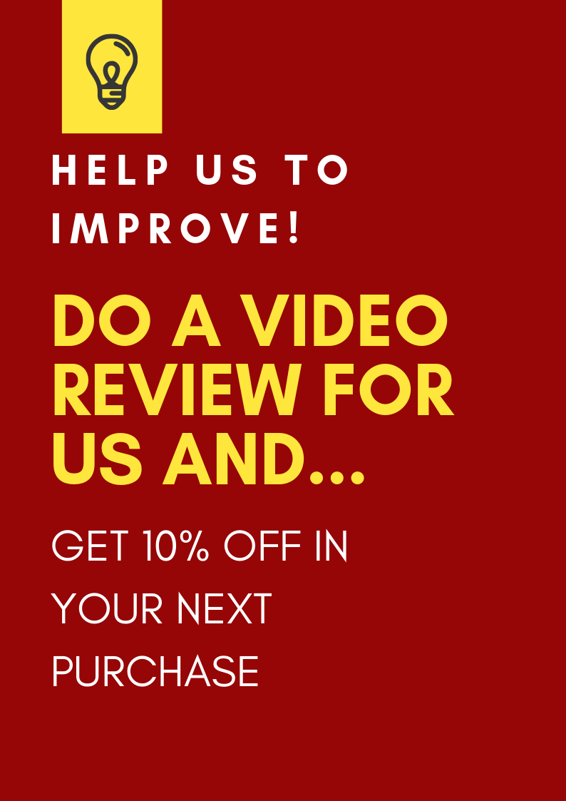 DO A VIDEO REVIEW AND GET 10% OFF | JMC EQUIPMENT 
