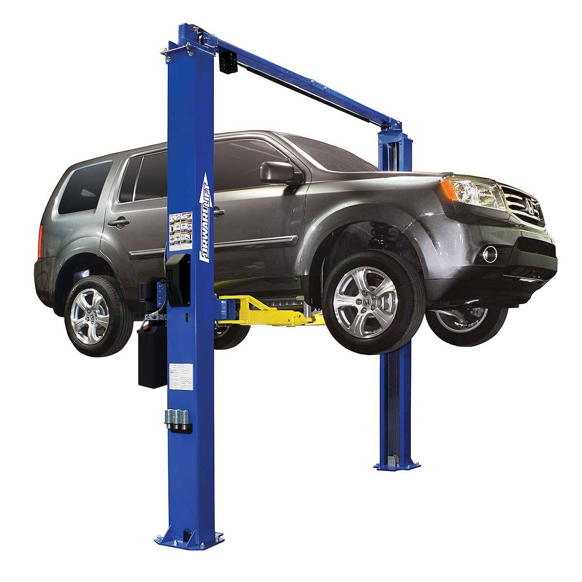 What factors must I consider before installing a 2-post lift?