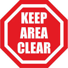 keep area clean