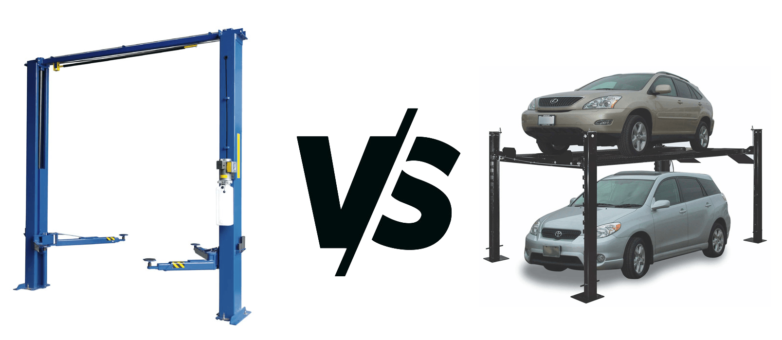 Two Post Car Lift vs Four Post Car Lift